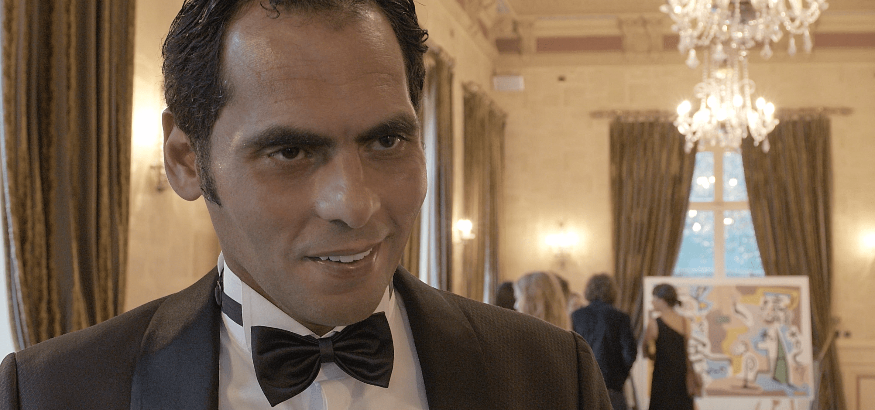 Anwar Elkamony at the Hope Giver Gala Night at the Hotel du Parc des Eaux-Vives