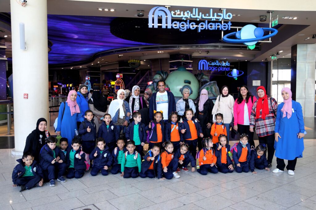 Activities for Kids & Cancer Patients at Ski Egypt & Magic Planet